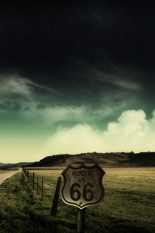 Route US 66 iPhone Wallpaper