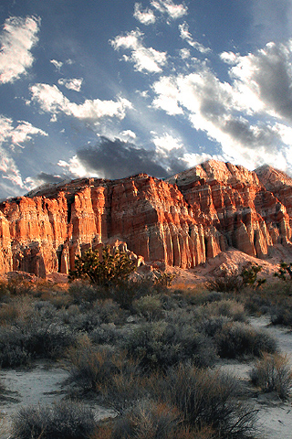 Desert Mountains iPhone Wallpaper