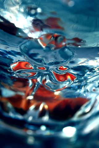 Water Splash iPhone Wallpaper
