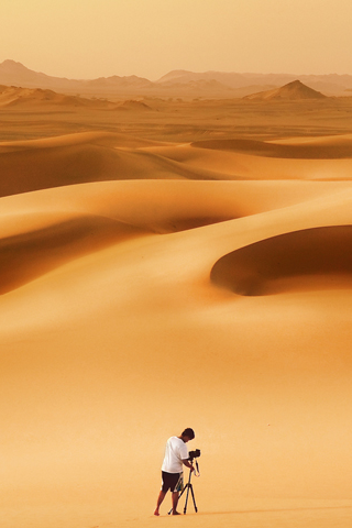 Desert Photography iPhone Wallpaper